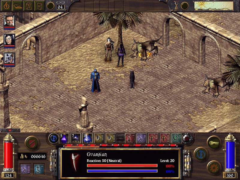 Image from the game Arcanum: Of Steamworks and Magick Obscura (2001)
