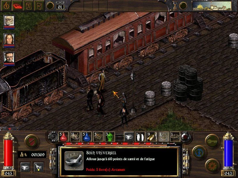 Image from the game Arcanum: Of Steamworks and Magick Obscura (2001)