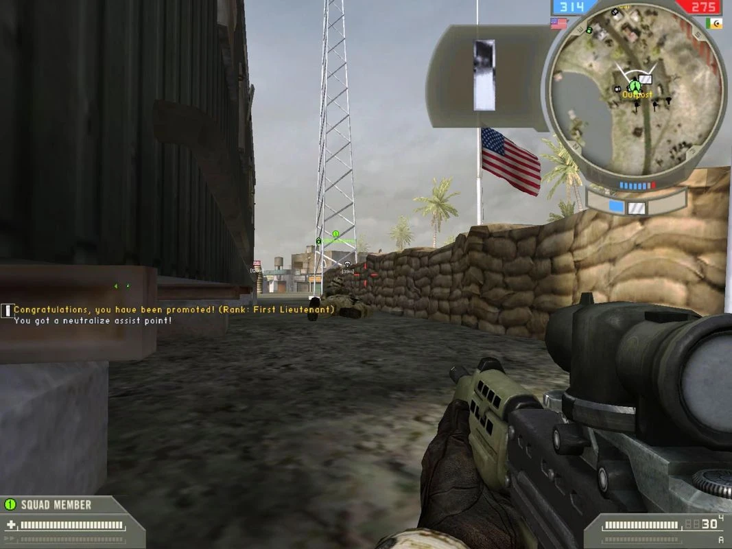 Bild aus dem Spiel Battlefield 2 (2005)