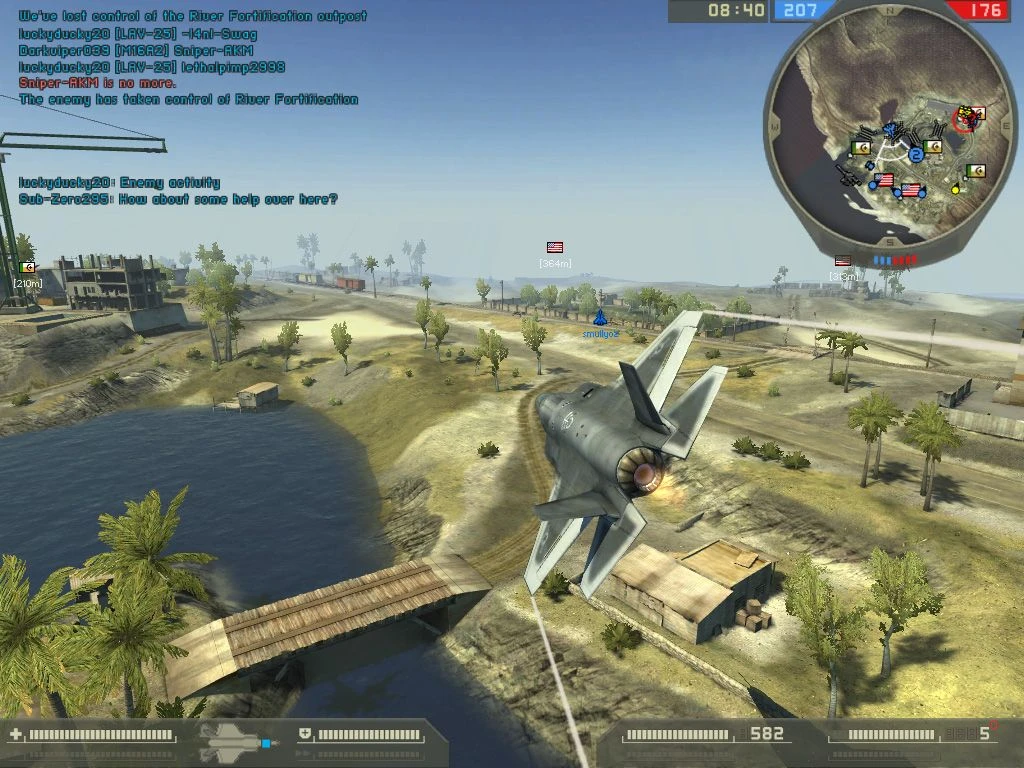 Bild aus dem Spiel Battlefield 2 (2005)