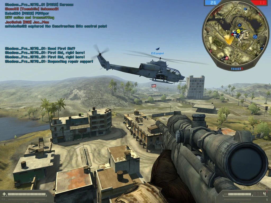Зображення з гри Battlefield 2 (2005)