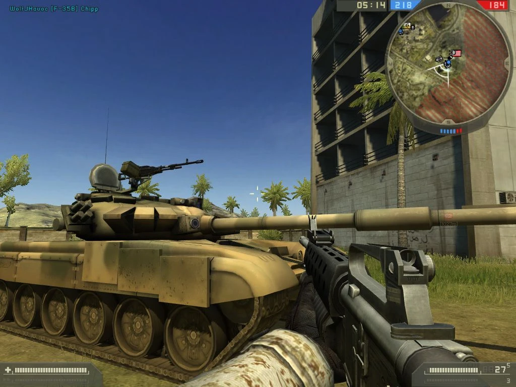 Зображення з гри Battlefield 2 (2005)
