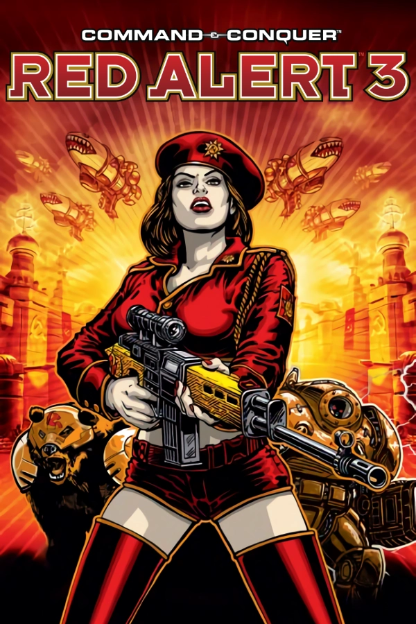 Game Poster of C&C: Red Alert 3 (2008)