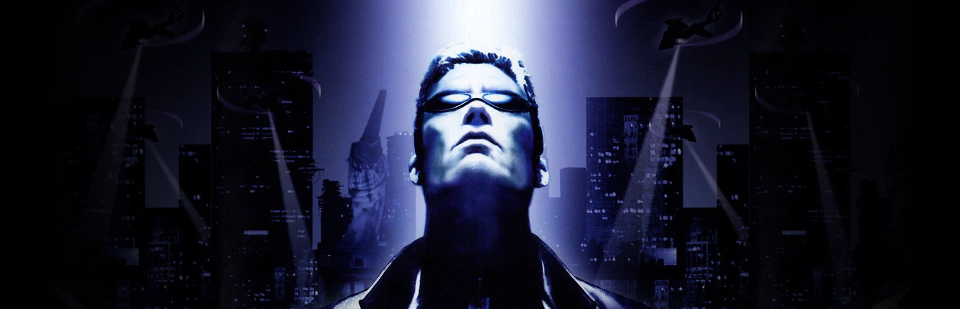 Background image from the game Deus Ex (2000)