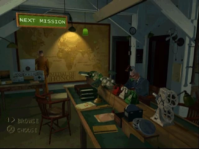 Image from the game Medal of Honor (1999)