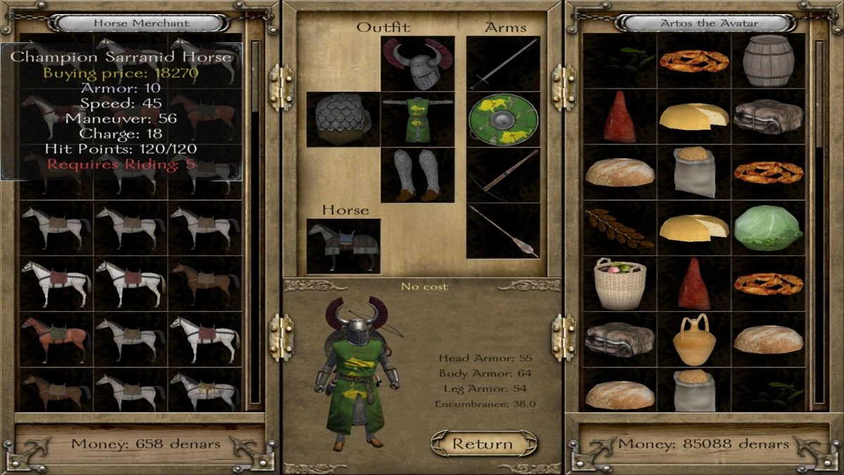 Image from the game Mount & Blade: Warband (2010)