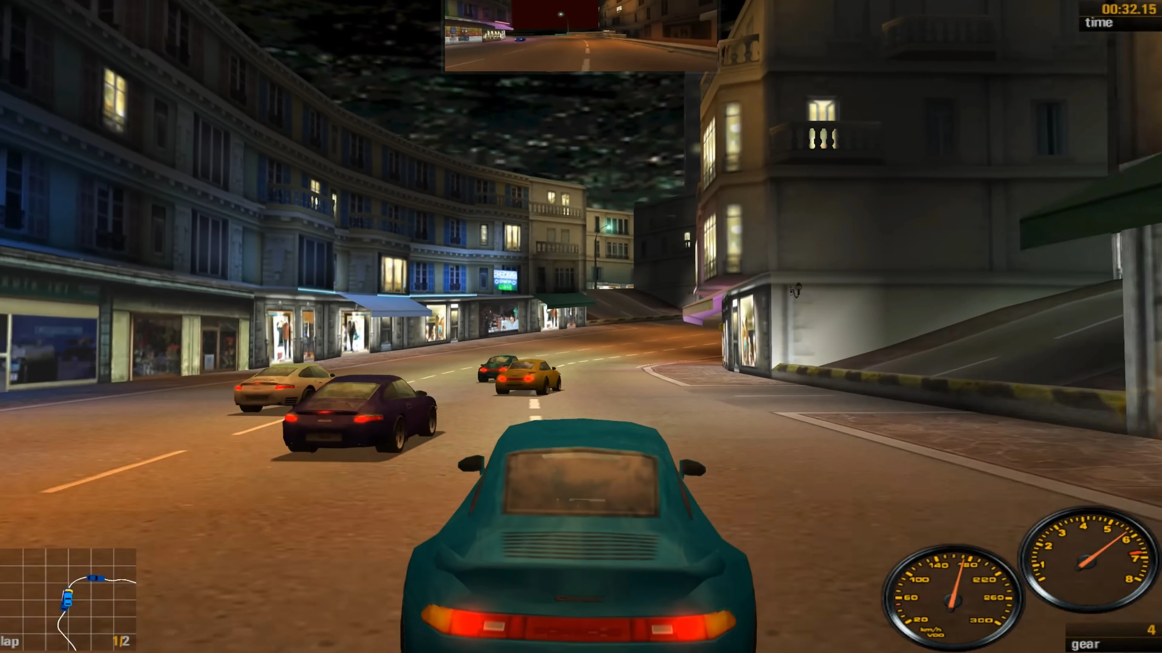 Image from the game NFS: Porsche Unleashed (2000)