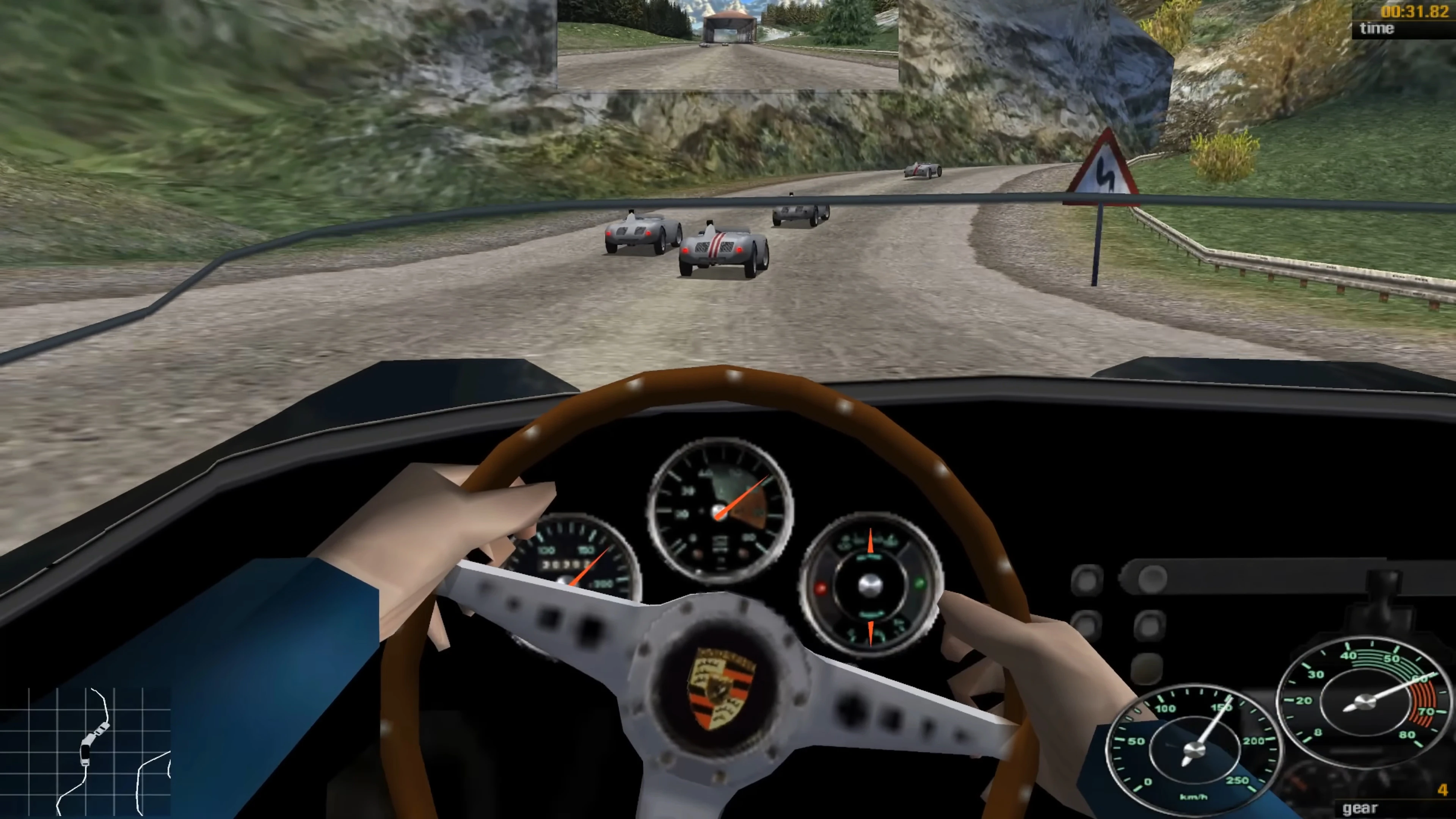 Image from the game NFS: Porsche Unleashed (2000)