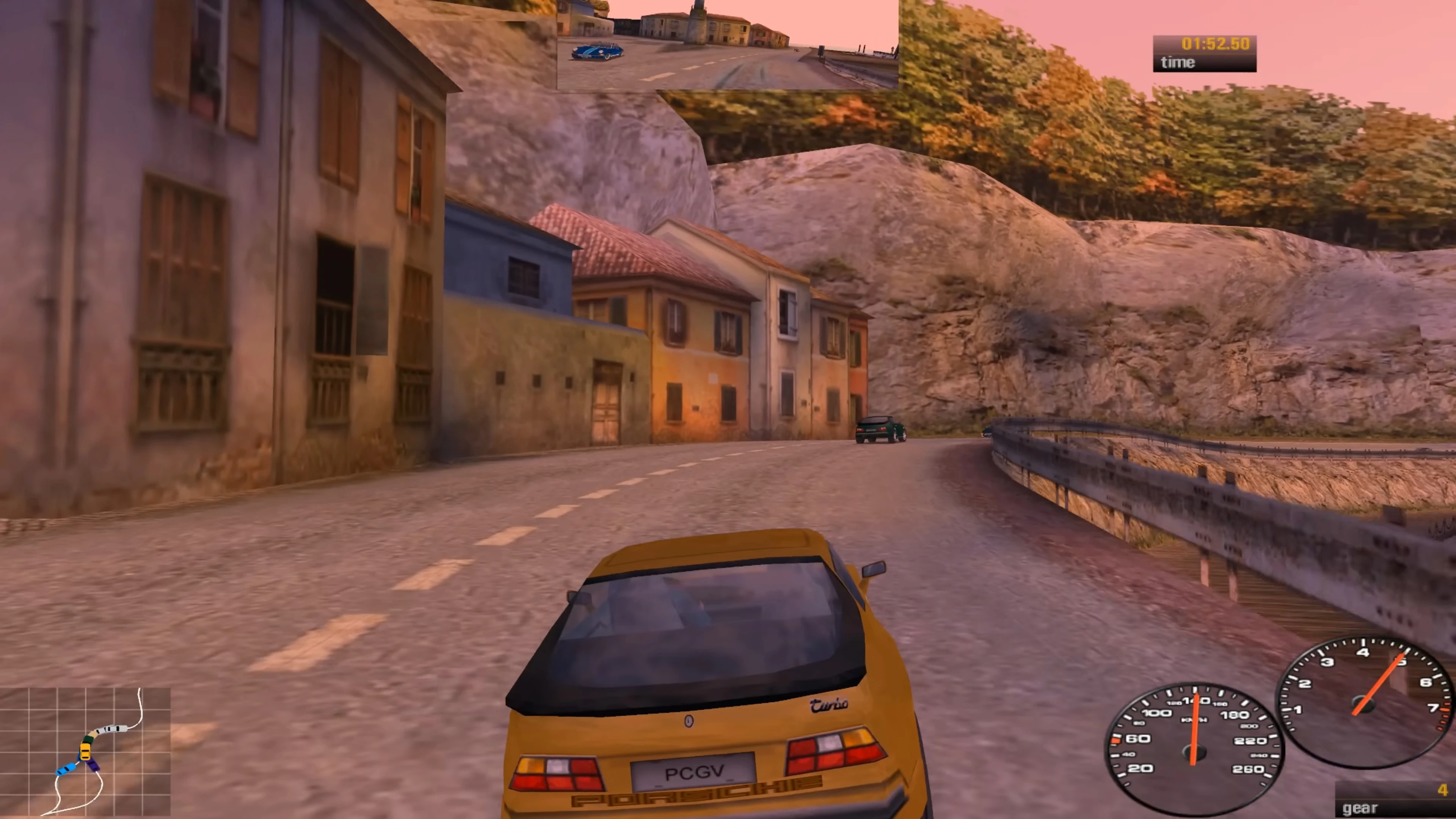 Image from the game NFS: Porsche Unleashed (2000)