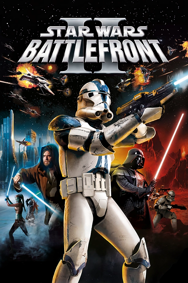 Game Poster of Star Wars: Battlefront II (2005)