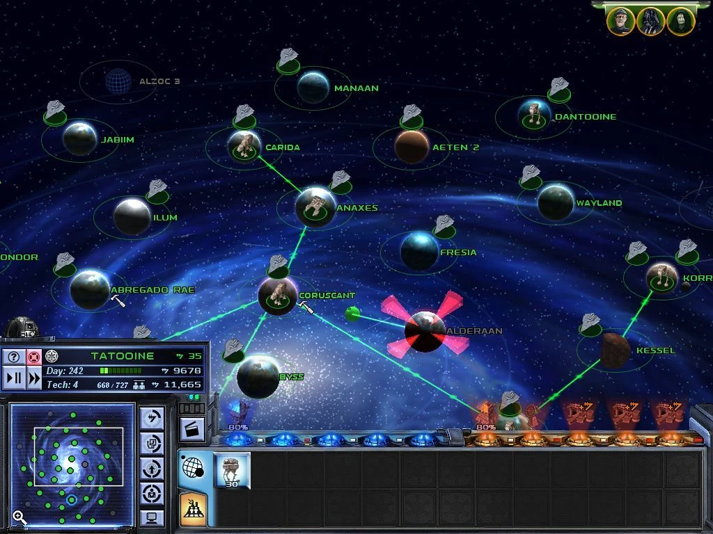 Image from the game Star Wars: Empire At War (2006)