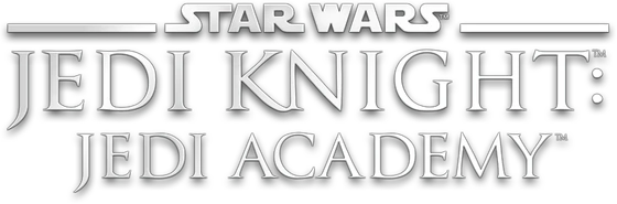 Game logo of Star Wars: Jedi Knight - Jedi Academy (2003)
