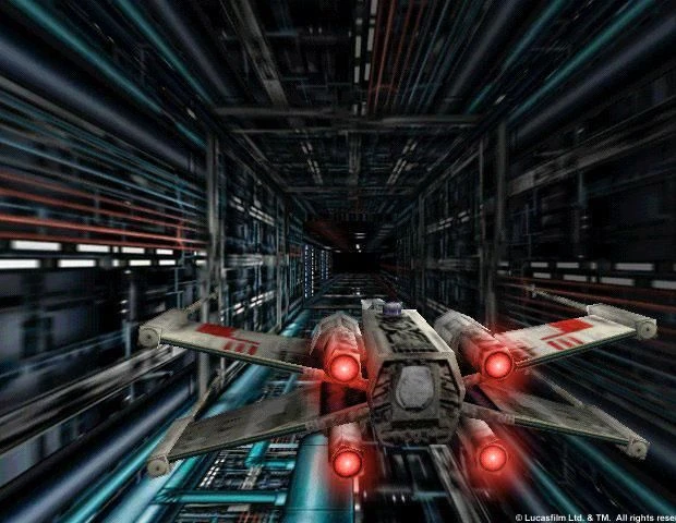 Image from the game Star Wars: X-Wing Alliance (1999)