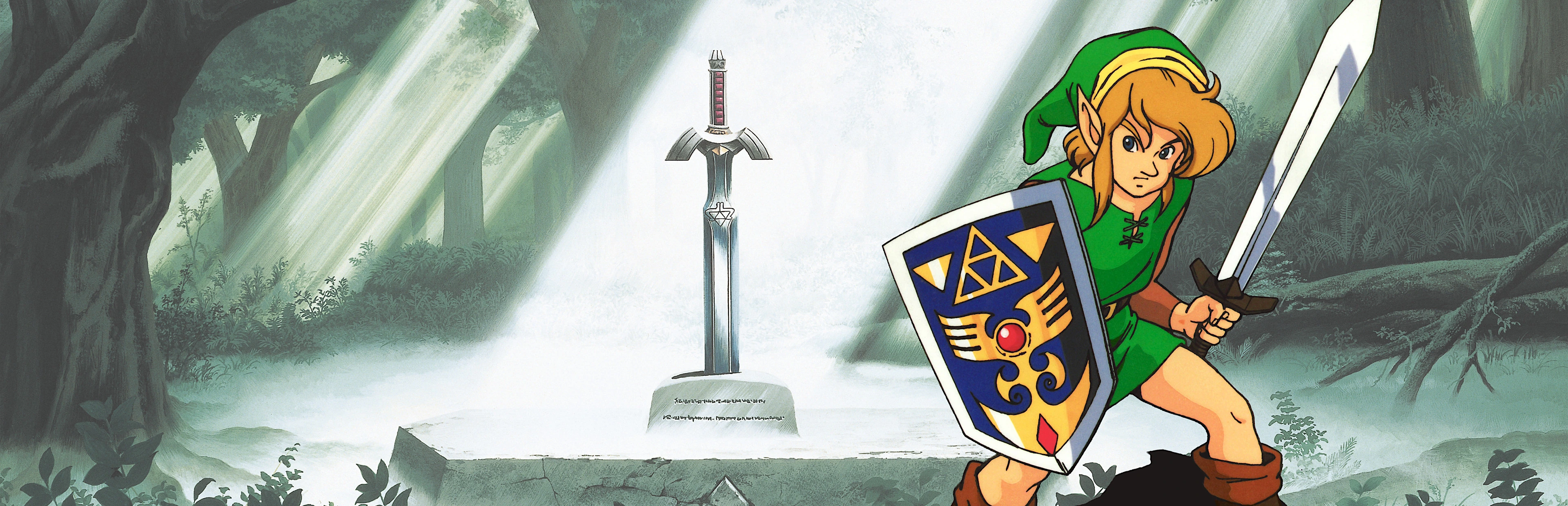 Фоновое изображение из игры The Legend of Zelda: A Link to the Past (1991)
