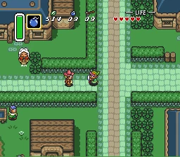 Image from the game The Legend of Zelda: A Link to the Past (1991)