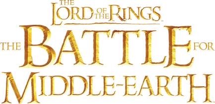 Game logo of The Lord of the Rings: The Battle for Middle-earth (2004)