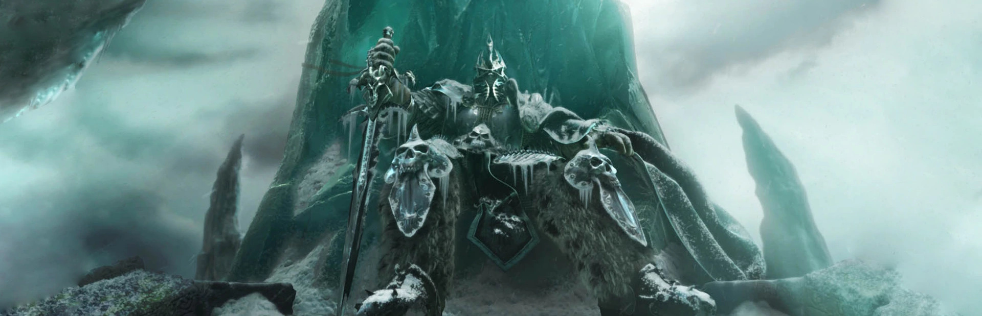 Background image from the game Warcraft III: The Frozen Throne (2003)
