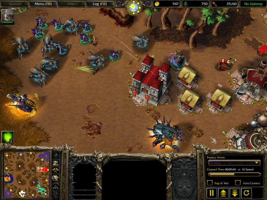 Image from the game Warcraft III: The Frozen Throne (2003)