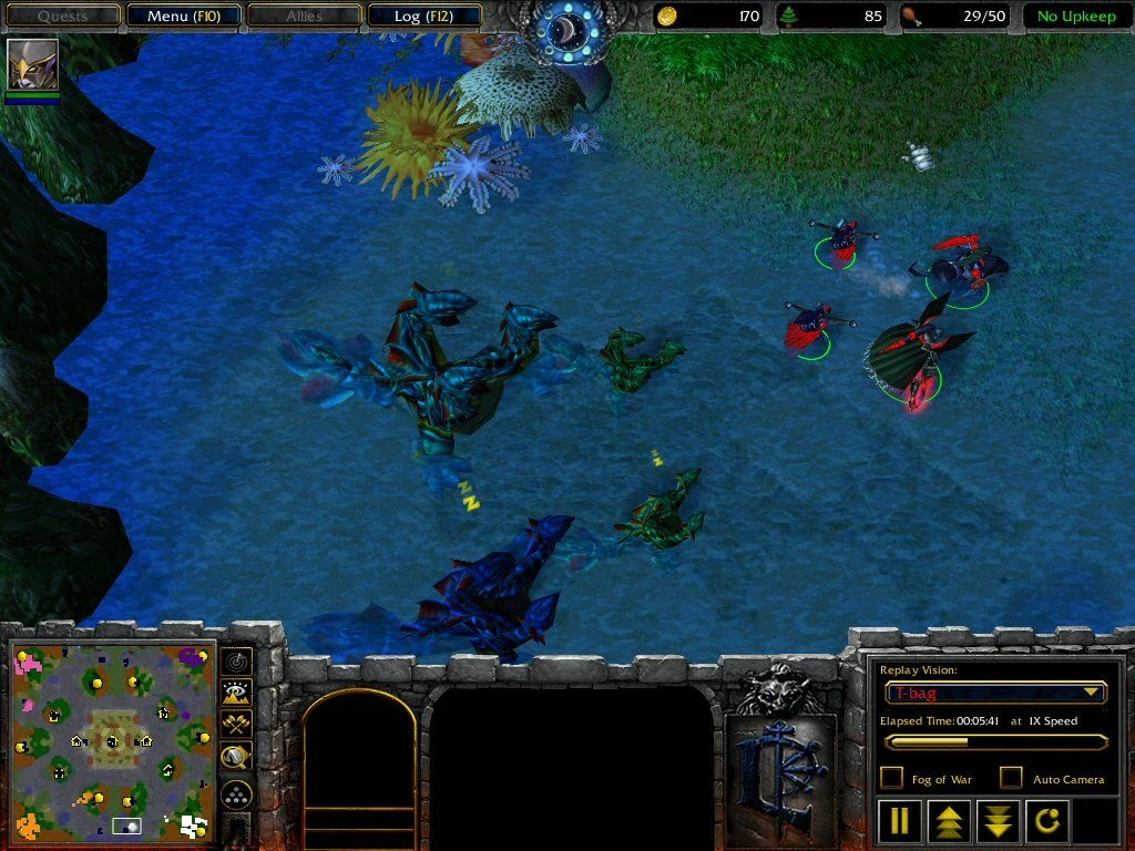 Image from the game Warcraft III: The Frozen Throne (2003)