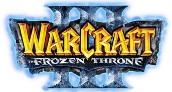 Game logo of Warcraft III: The Frozen Throne (2003)
