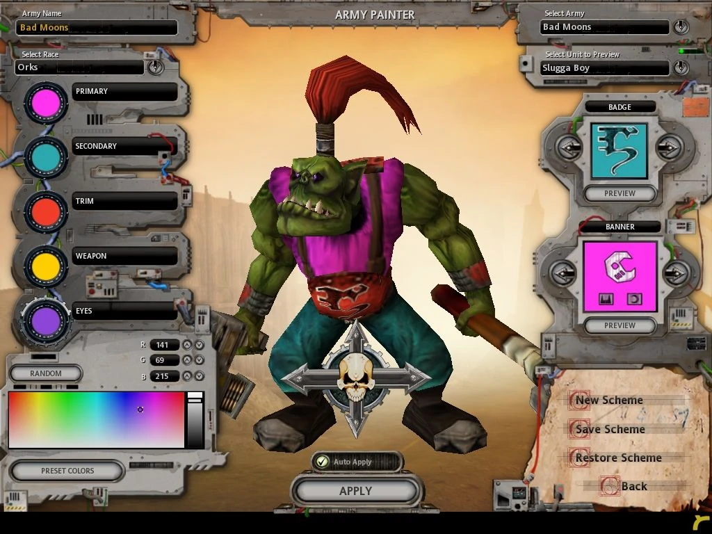 Зображення з гри Warhammer 40,000: Dawn of War (2004)