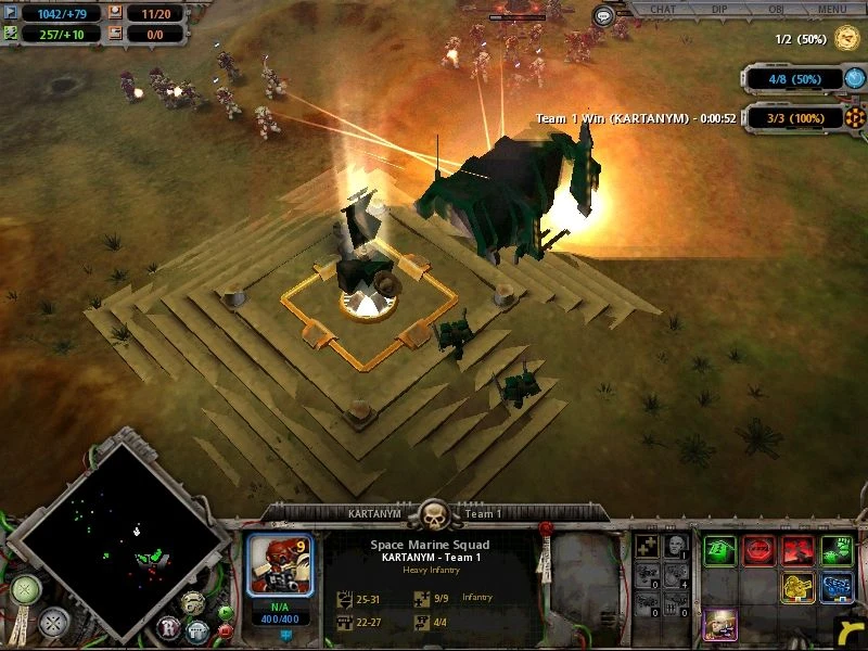 Зображення з гри Warhammer 40,000: Dawn of War (2004)