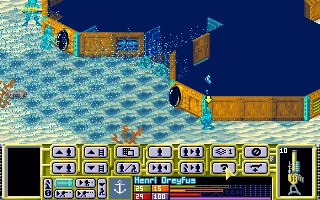 Image from the game X-COM: Terror from the Deep (1995)