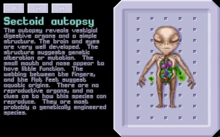 Image from the game X-COM: UFO Defense (1994)