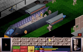 Image from the game X-COM: UFO Defense (1994)